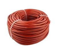 Tuyau souple for pompe à air, rouge, 5 m, en gel de silice, diamètres intérieurs: 2, 3, 4, 6, 7, 8, 9, 10, 12, 14, 15, 19, 25, 32mm, tube silicone for aquarium (8x12mm)(6x9mm)