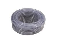 Tuyau souple PVC armé : diam. intérieur 25 mm / au ML transparent