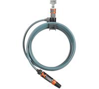 Tuyau spiral - GARDENA - Flexible - Support intégré - Avec raccords et lance de nettoyage