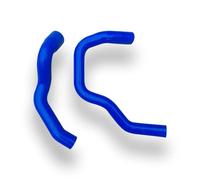 Tuyau Supérieur Et Inférieur Liquide De Refroidissement De Radiateur En Silicone Pour Jeep Pour Cherokee XJ 4.0L Avec 6 Cylindres 1991 - 2001 Tuyau D'Admission(2 pcs blue)
