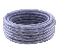 Tuyau tissé PVC TCF avec garniture 12,5x2,75 50mtransparent Tricoflex