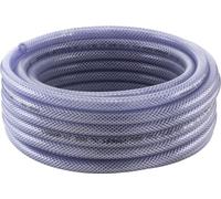 Tuyau tissé PVC TCF avec garniture 19x3,5mm 50m transparent Tricoflex