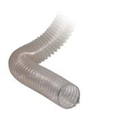 Tuyau transparent en spirale PU - 125MM - 2,5M Holzkraft 125MM2,5M