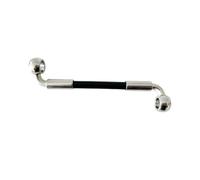 Tuyau tressé 10 cm-500 cm for moto et vélo tout-terrain, multi-angle(90°+90°REVERSE_350CM)