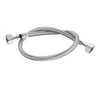 Tuyau tressé en acier inoxydable 304 de 20/25 mm for chauffe-eau, robinet d'arrêt for WC, arrivée d'eau chaude et froide(70cm)