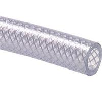 tuyau tresse PVC 19 (3/4")x26,0 mm, transparent, Rouleau 10 m Couleur:transparent