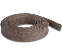 Tuyau tressé résistant aux rongeurs Marron 5 m x 25 mm