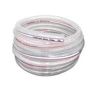 Tuyau Tressé Transparent À Haute Élasticité En PVC Durable De 1 Mètre, Renforcé ID * OD (10/38MM * 14/34MM) For L'arrosage Et L'irrigation Des Terres Agricoles(12mm*16mm)