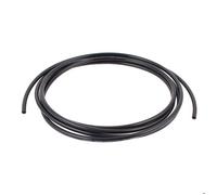 Tuyau Tube SOURCING MAP PU Polyuréthane 6mm x 4mm 3m Tube de compresseur d'air pneumatique Noir 1Pcs