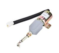 Tuyau Vanne à boisseau sphérique 12V DC carburant Shut Off Electrovanne Diesel arrêt d'arrêt électrique Solenoid Valve magnétique Ensemble de vannes de régulation