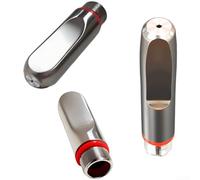 Tuyau Vapeur Café Réutilisable Acier 304 Compatible pour krups | Réutilisable, nettoyage pour facile, structure détachable, résistance à la rouille, finition argentée