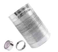 Tuyau Ventilation Tuyau D'évacuation d'air Flexible Ø 80/100/110/120/150/160/170/180/200mm pour Climatisation, Sèche-Linge, Hotte Aspirante, Ventilateur avec 2 Colliers De Serrage en Acier (Color : 1