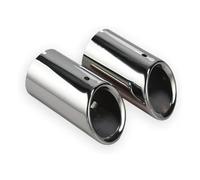 Tuyau Voiture D'échappement Pour Octavia Pour Yeti Pour Superbe 2009-2019 Voiture Queue Arrière Gorge En Acier Inoxydable Tuyau D'échappement Silencieux Embout(2pcs)