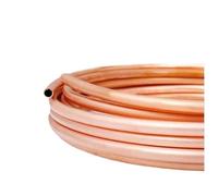 tuyauterie flexible en cuivre, Cuivre T2 pur à 99,9% (2 mm, 8, 14, 16-19 mm) for applications de climatisation et réfrigération(2 meter x 6mm x 1mm)