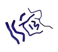 Tuyauterie réfrigérant Compatible Avec Cadillac Pour CTS 2014-2015 Pour ATS 2013-2019 4Cyl 2.0L Tuyau Liquide Refroidissement Radiateur Chauffage 84890763 84128866 12627054 22908203