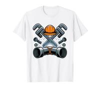 Tuyauteur Métiers Spécialisés Ouvrier Industriel De La T-Shirt