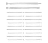 Tuyaux d'aération du sol 20 pièces - Tiges de ventilation pour arrosage excessif, aérateur de sol de 9,8 pouces, tuyau de plantation avec trous de ventilation pour arbres à légumes, pelouse, pelouse
