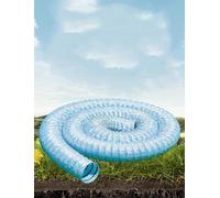 Tuyaux de Drainage Flexibles et ondulés de 2, 3 et 4 Pouces de diamètre, for Le Drainage Souterrain des Jardins et pelouses.(80mm/3in,10m/32.8ft)