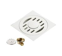 Tuyaux De Drainage Siphon De Sol Blanc pour Salle De Bain Douche Machine À Laver Universel pour Cuisine Et Salle De Bain