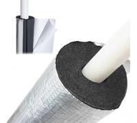 Tuyaux de Mousse Antigel D'aluminium, 95cm Isolation Tuyaux Chauffage, Manchon D'isolation Flexible, Tuyau Isolé pour Tuyaux d'eau Chaude et Froide, épaisseur 20/30 mm, ID 22-219 mm(ID 22mm （7/8"）× 3