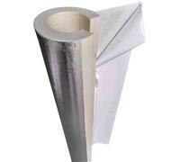 Tuyaux de Mousse Antigel, Manchon Isolation de Tuyau Flexible, Tube Isolation de Chauffage Semi-fendue, Support de Poignée d'outil, Climatisation, Épaisseur 95cm, ID 27-250mm(DN52mm x Ep20mm x L1m)