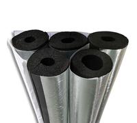 Tuyaux de Mousse antigel, Tuyau D'isolation, ID 22-120mm, Semi-fendue Manchon Isolant avec Papier D'aluminium Résistant À L'eau pour Tuyau d'eau De Chauffage Climatisation(TK 20mm/0.8",ID 120 mm/4.7")