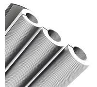 Tuyaux de Mousse Isolation de Tuyau Manchon D'Isolation Thermique, Diamètre Intérieur 22-90mm, Épaisseur 15/20mm Isolant Tuyau en Aluminium pour Chauffage et Sanitaire(76mmx20mmx95cm)