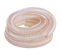 tuyaux de polyuréthane PU, Tuyau flexible industriel en polyuréthane avec fil de cuivre, transparent, 1 mètre, diamètre intérieur 20-600 mm(85mm)
