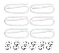 Tuyaux de raccordement de remplacement pour pompe de piscine Intex 607,637, tuyau de raccordement pour pompe ? filtre Intex et piscines hors sol avec colliers de serrage, nouveaut?