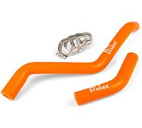 Tuyaux de refroidissement Stage6 R/T Orange pour Derbi Euro 3/Euro 4