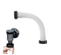 Tuyaux De Remplacement Pour Piscine Creusée - Lignes À Motif Tourbillonnant, Canaux Élastiques Multi-pack Pour Spa Extérieur, Conduit D'entretien Flexible Avec Brassard Rigide, Équipement De Service,