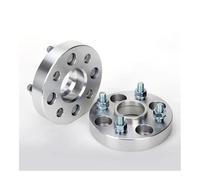 Tuyaux D'échappement 2 Pièces PCD 4x114.3 15/20/25/30/35mm Hubcentric Écrou 60.1mm 12 * 1.5 Adaptateurs D'entretoises De Roue(2PCS 30mm Silver)