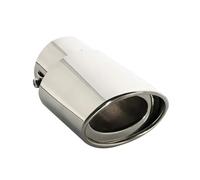 Tuyaux D'échappement Compatible Avec Benz Pour G500 ML EQA E43 CLA CLA45 F125 E550 GLC C350e Universel Embout De Silencieux Rond En Acier Inoxydable(Straight)