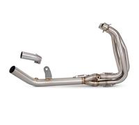 Tuyaux D'échappement Compatible Avec Pour Ninja Pour ZX4R Pour ZX4RR 2023 Slip On Système Complet Pour Échappement Pour Escape Moto Tuyau De Liaison Avant Pour Connect