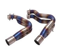 Tuyaux D'échappement Compatible Avec Yamaha Pour MT10 Pour YZF-R1 Pour R1M 2015-2021 Systèmes D'échappement De Moto Silencieux De Tuyau De Liaison Avant Tuyau D'échappement De Moto