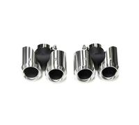 Tuyaux D'échappement Pour Land Rover Pour Defender L663 2020-2021 P40090 2.0T 110 3. Embout D'échappement Double(Silver 2.0t)