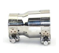 tuyaux d'échappement Raccords De Tuyaux Fixes Diamètre Extérieur 51 Mm Boîtier 63 Mm Collier De Serrage Pour Silencieux D'échappement Automobile Voiture Courbé Tuyau(70mm-76mm)