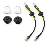 Tuyaux D'essence Avec Filtre,Universel Filtre à Essence kit,Tuyau de Carburant Pour Débroussailleuse,Durites D'essence de Tondeuses Avec Poire d Amorçage,Pour le Jardinage et L'agriculture,2 Ensembles