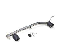 Tuyaux échappement auto Embout D'échappement Double Pour BMW F32 F33 Série 4 2017-2019 Système Aspect Carbone(Carbon A 48mm)