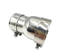 Tuyaux Echappement Voiture Adaptateur Réducteur De Tuyau D'échappement Universel En Acier Inoxydable, Accessoires De Voiture, Tuyau Soudé(51MM-60MM)