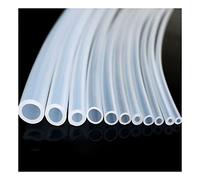 Tuyaux En Caoutchouc De Silicone Transparent De Qualité Alimentaire, 5 Mètres, Diamètre Intérieur 2, 3, 4, 5, 6 Mm, Flexibles Et Non Toxiques, 1 Pièce(ID 2.5mm x 5mm OD)