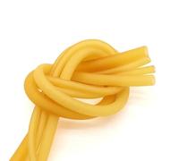 Tuyaux en caoutchouc latex naturel jaune IDxOD 1,6 à 18 mm, tube médical chirurgical haute résilience, bande élastique for catapulte(5 meters,ID 8mm x OD 12mm)