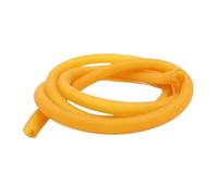 Tuyaux en Latex Naturel, Tube de Traction Jaune Haute résilience 1/3/5 m for équipement de Fitness, 1 pièce(3METERS*12MM*17MM)