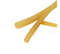 Tuyaux en latex naturel - Tube élastique haute résilience de 1,6 à 12 mm for applications chirurgicales et médicales, 1 pièce(1M X Id 6mm X 9mm Od)