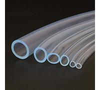 tuyaux en silicone transparents, Tuyau PVC en caoutchouc de Silicone for pompe à eau, plomberie d'irrigation jardin d'aquarium, plusieurs tailles(1M 5x7mm)