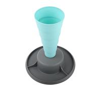 Tuyaux - Kit de décoration de gâteau | Pastille de rangement de buse de décoration pliable avec support de sac | Plateau d'affichage de buse de glaçage pour outil