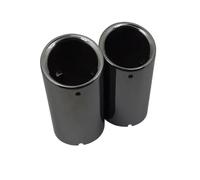 Tuyaux Pour échappement Pour VW Pour Tiguan 2011-2015 Pour CC 2012-2015 Pour Passat 1.8T 2.0T Embout d'échappement Silencieux(2pc Black)