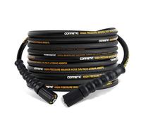 Tuyaux pour nettoyeurs haute pression 4000 PSI Tuyau de rechange pour rondelle haute pression Avec filetage en laiton M22-14 mm Tuyau de nettoyage pour nettoyeur haute pression Flexible (30 FT/9 M)