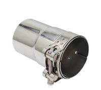 Tuyaux Queue de Voiture Adaptateur Réducteur Tuyau D'échappement Acier Universels Voiture Tuyau Silencieux D'échappement Moto Tuyau Soudé(O.D 51MM-63MM)