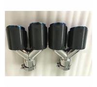 Tuyaux Queue de Voiture Série 3 Pour W222 Pour E70 Pour Mk7 Modification Gauche Droite Embout Silencieux Tuyau D'échappement Double Automobile Voiture Queue Gorge(54 IN -101 OUT)